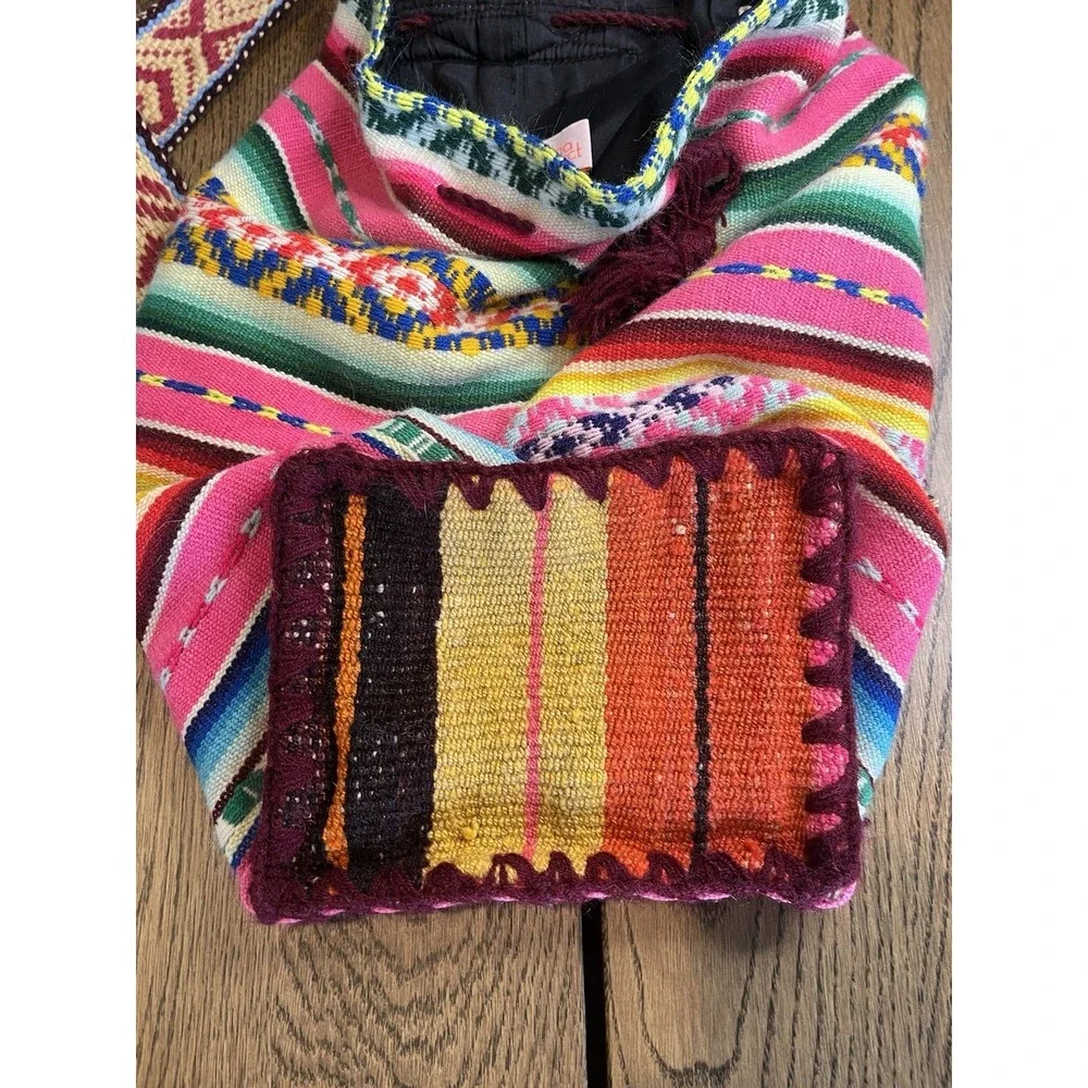 Bluma Project Backpack Women's Peru Drawstring‎ Bag Spring Statement